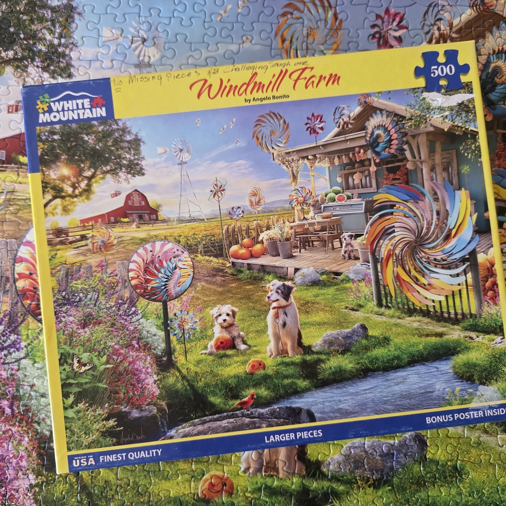White Mountain Windmill Farm Puzzle